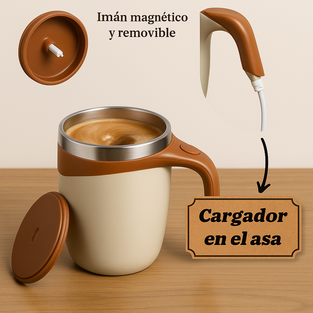 Taza Mezcladora Automática Mozzat